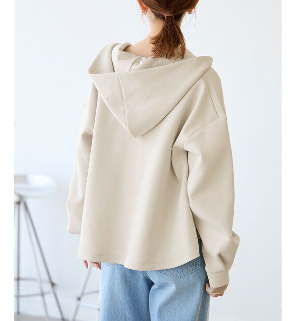 Rope&rsquo;Picnic「近赤外線防止/ダンボールWジップフーディー」|パーカー|