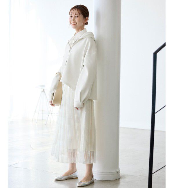 Rope&rsquo;Picnic「近赤外線防止/ダンボールWジップフーディー」|パーカー|