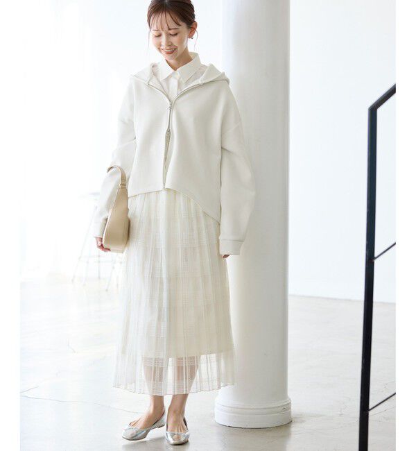 Rope&rsquo;Picnic「近赤外線防止/ダンボールWジップフーディー」|パーカー|