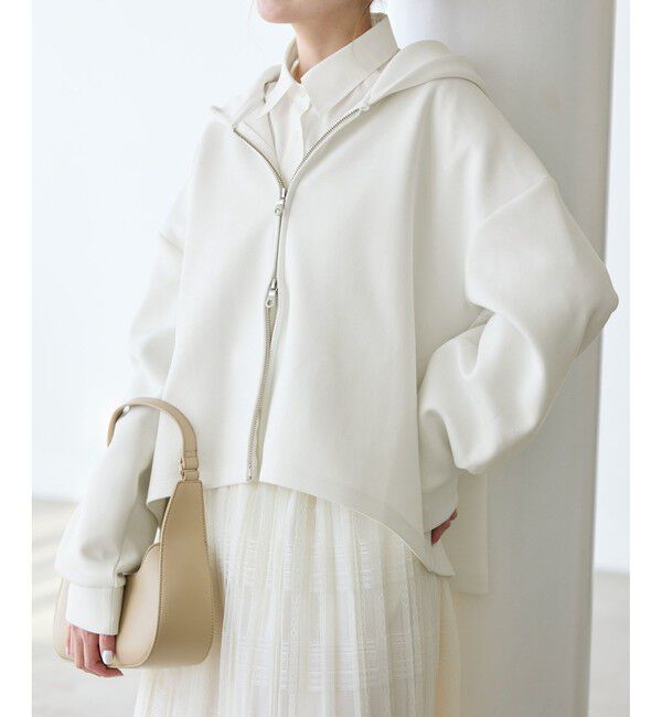 Rope&rsquo;Picnic「近赤外線防止/ダンボールWジップフーディー」|パーカー|