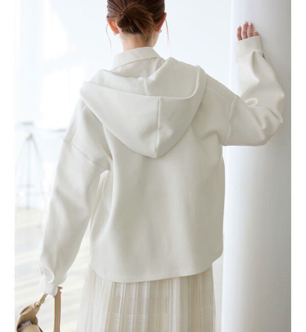 Rope&rsquo;Picnic「近赤外線防止/ダンボールWジップフーディー」|パーカー|