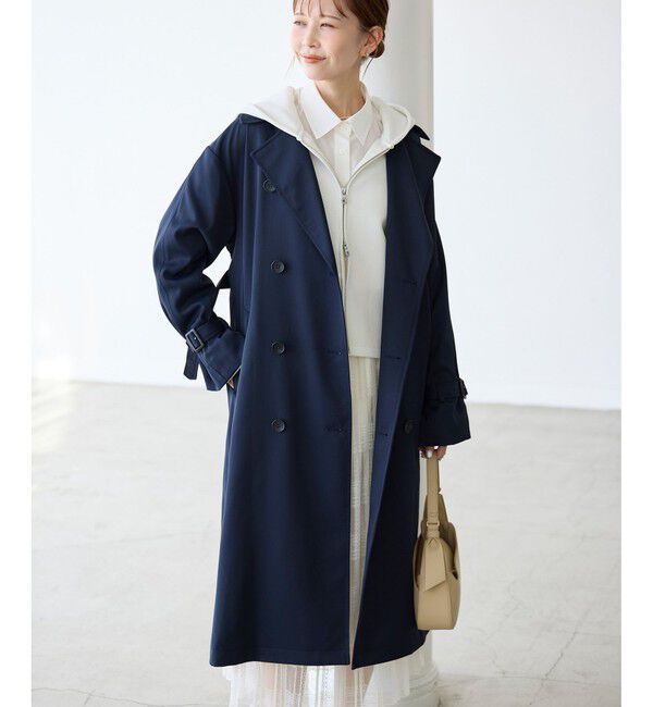 Rope&rsquo;Picnic「近赤外線防止/ダンボールWジップフーディー」|パーカー|