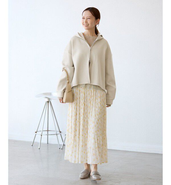 Rope&rsquo;Picnic「近赤外線防止/ダンボールWジップフーディー」|パーカー|