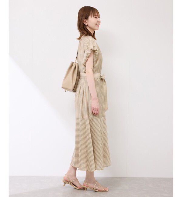 Rope&rsquo;Picnic「emurシアードビーストライプシャツワンピ」|ワンピース|