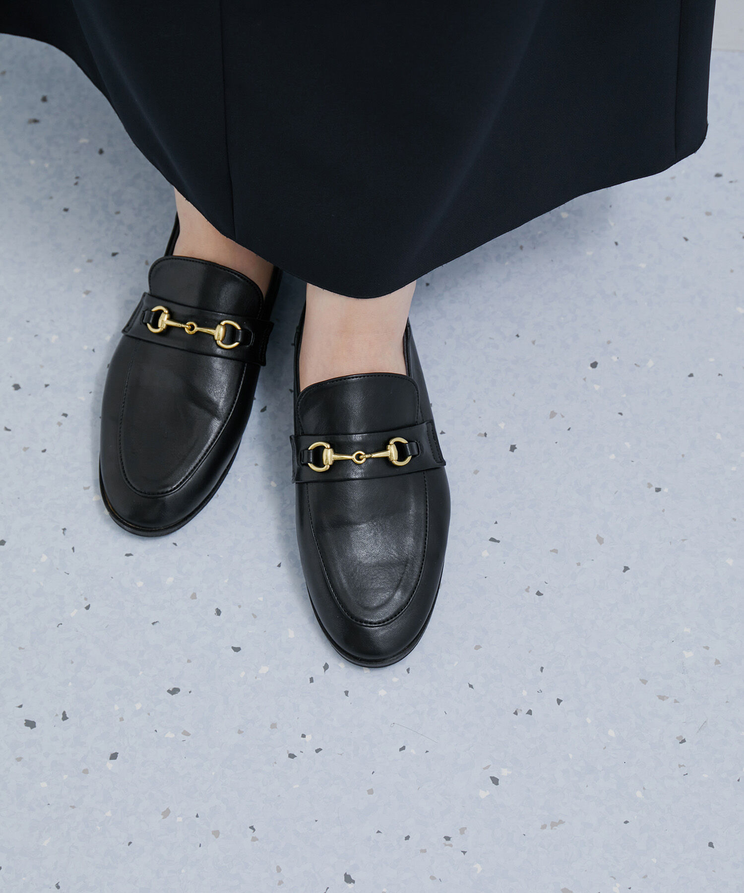 ADAM ET ROPE'「【サステナブル・新色追加・抗菌消臭】ソフトビットローファー」|ローファー|