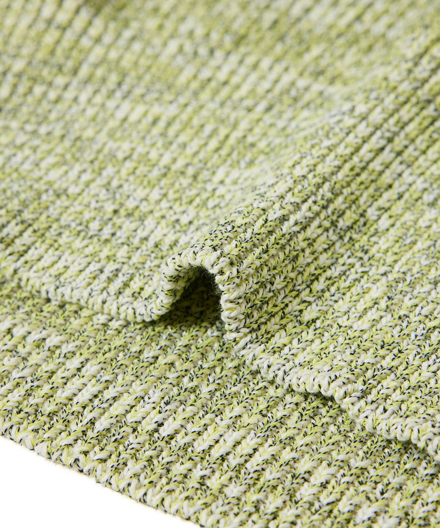 ADAM ET ROPE'「【サステナブル・洗える】ペーパーヤーンミックスニットベスト」|ベスト・ジレ|