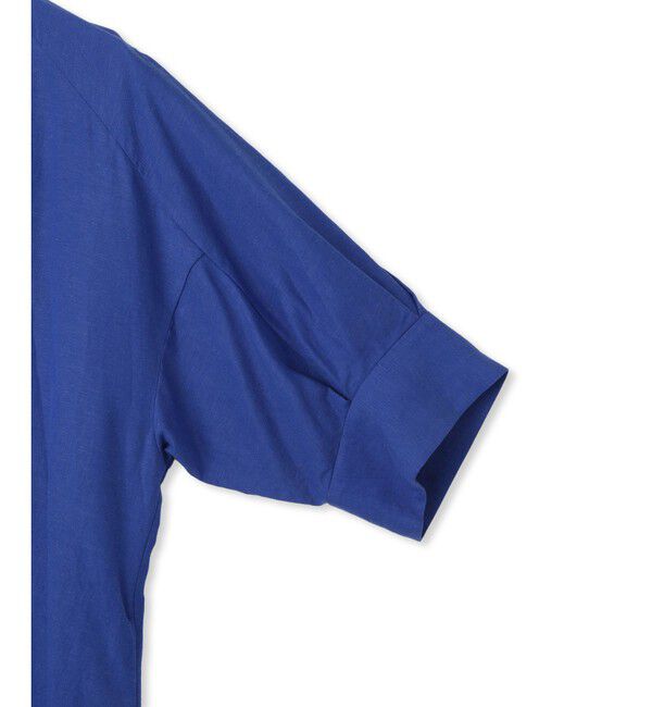 ADAM ET ROPE'「【WEB限定】・【新色追加】リネンボリュームスリーブワンピース」|ワンピース|