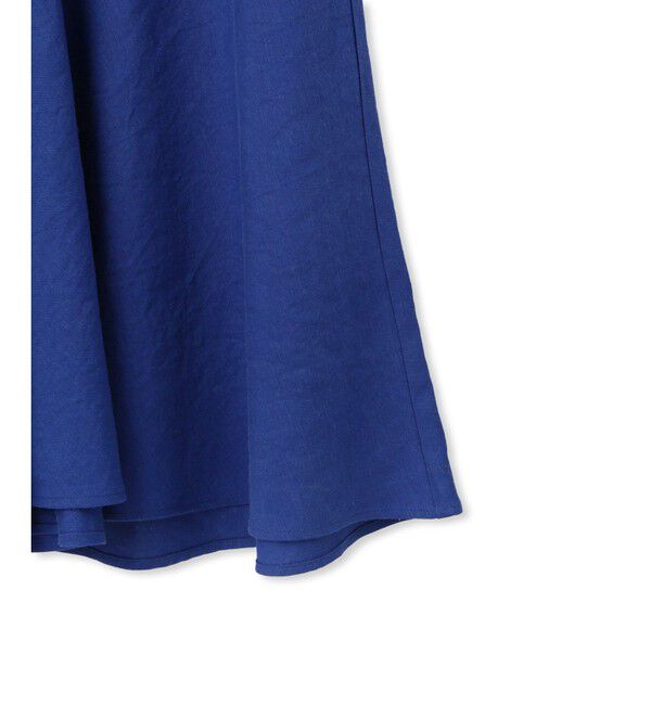 ADAM ET ROPE'「【WEB限定】・【新色追加】リネンボリュームスリーブワンピース」|ワンピース|