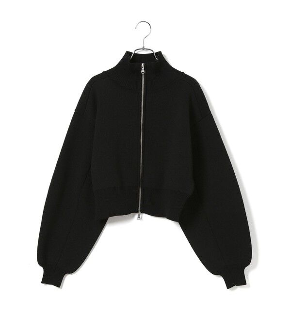 ADAM ET ROPE'「【WEB限定】ショートジャカードドライバーズニット」|カーディガン|
