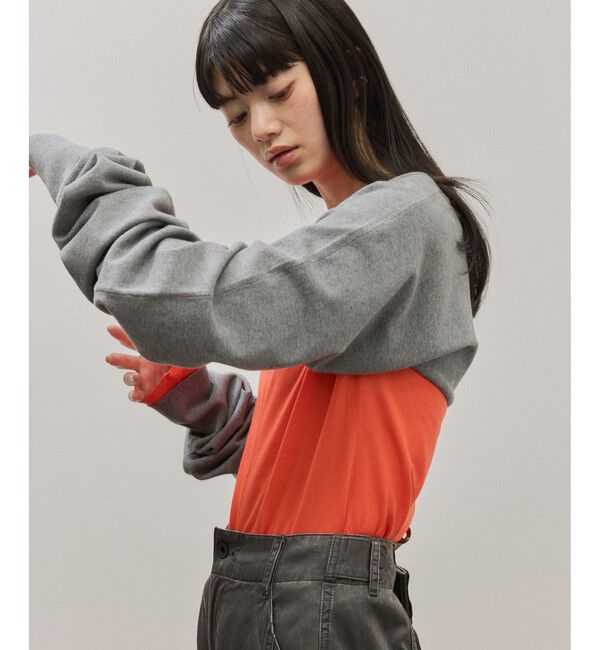 ADAM ET ROPE'「ボレロニットビスチェ」|ベスト・ジレ|