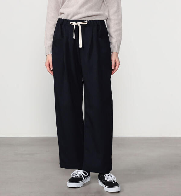 DANTON「DANTON | フランネル 2タックイージーパンツ WOMEN」|チノ|DKNAVY