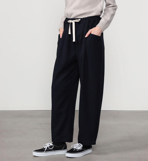 DANTON「DANTON | フランネル 2タックイージーパンツ WOMEN」|チノ|