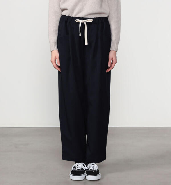 DANTON「DANTON | フランネル 2タックイージーパンツ WOMEN」|チノ|