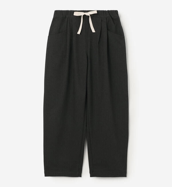 DANTON「DANTON | フランネル 2タックイージーパンツ WOMEN」|チノ|GREY系1