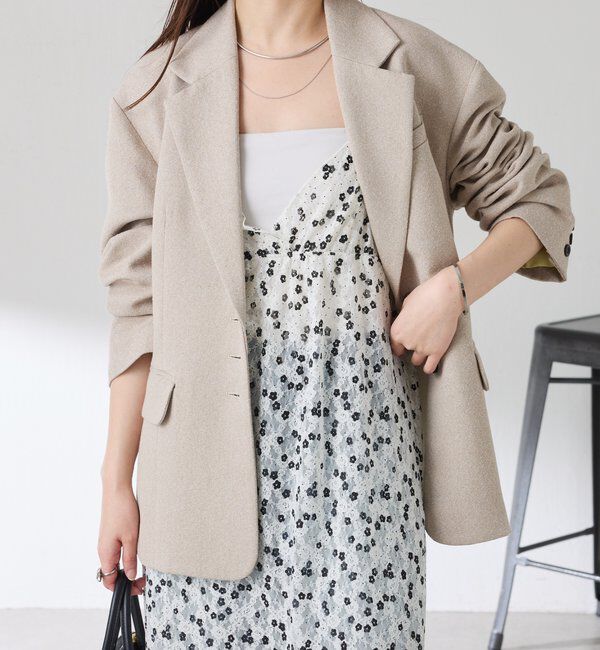  「【PROVOKE別注アイテム】プリントレースキャミワンピース」|ワンピース|