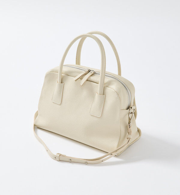  「【キレイめにもカジュアルにも】レザーボストン」|トートバッグ|