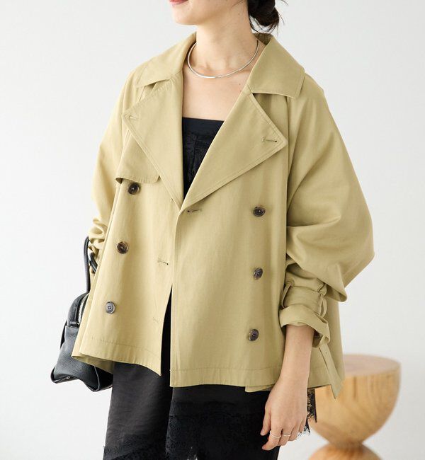  「【A・MONN(アモン)】ショートトレンチ」|その他|