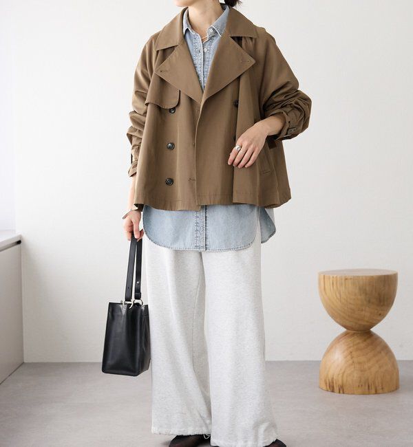  「【A・MONN(アモン)】ショートトレンチ」|その他|