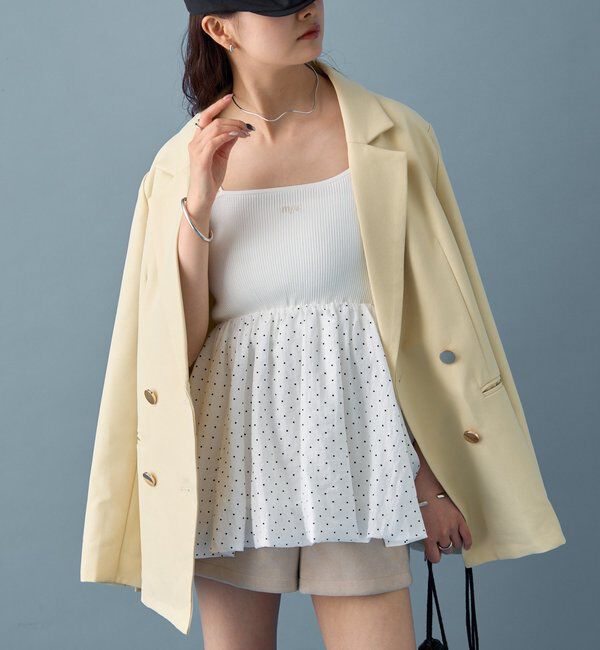  「金ボタンテーラードジャケット」|テーラードジャケット|