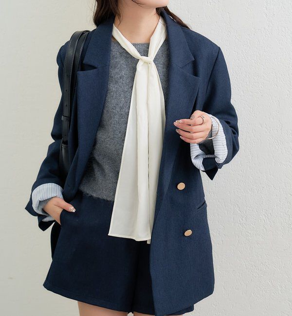  「金ボタンテーラードジャケット」|テーラードジャケット|