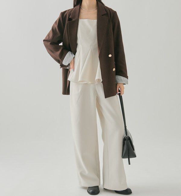  「金ボタンテーラードジャケット」|テーラードジャケット|