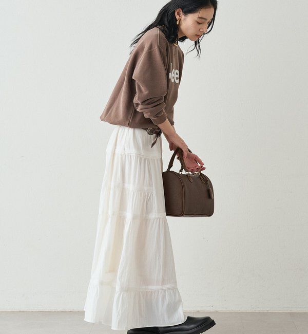  「ギャザーティアードスカート」|スカート|