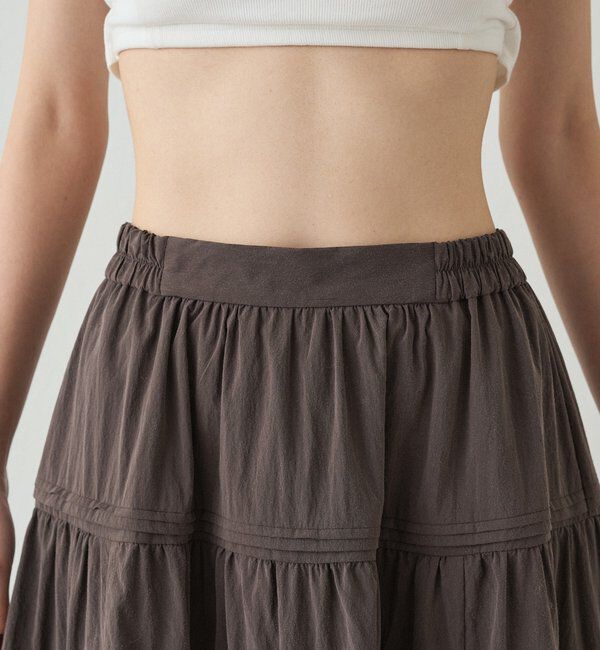  「ギャザーティアードスカート」|スカート|