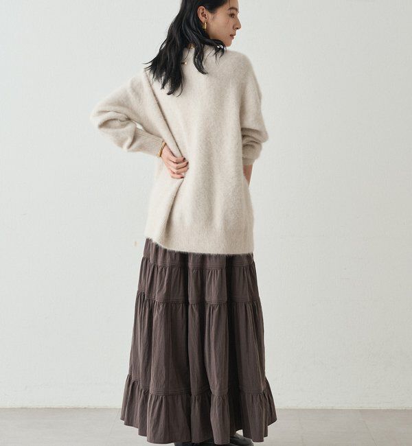  「ギャザーティアードスカート」|スカート|