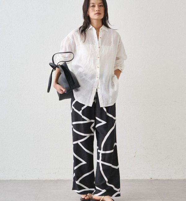  「リネンバックタイシャツ」|シャツ・ブラウス|