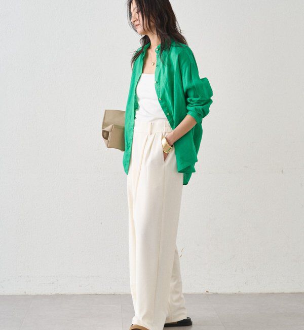  「リネンバックタイシャツ」|シャツ・ブラウス|