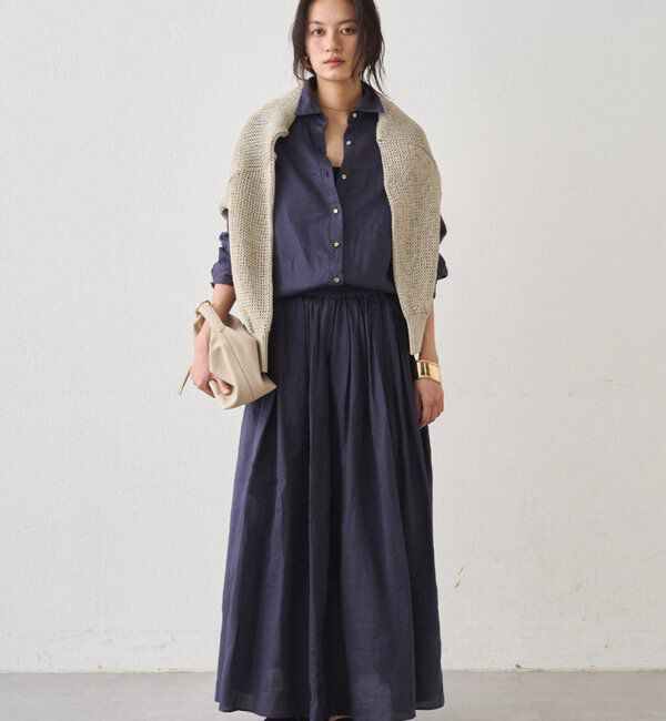 「リネンバックタイシャツ」|シャツ・ブラウス|