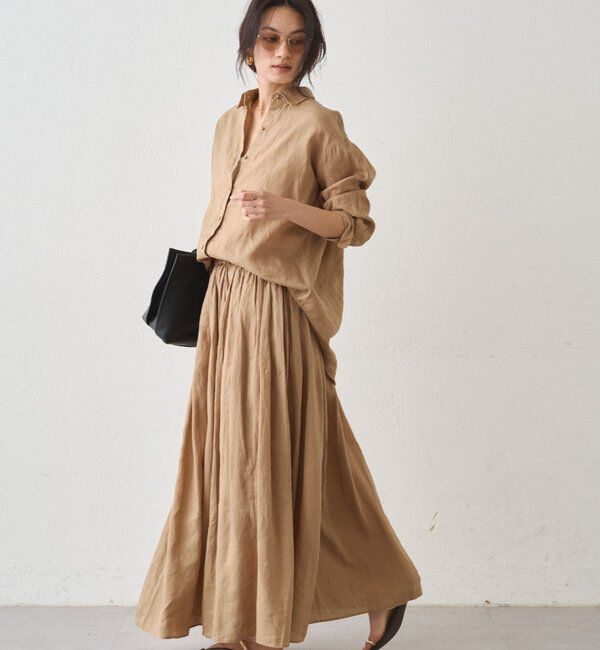  「リネンバックタイシャツ」|シャツ・ブラウス|