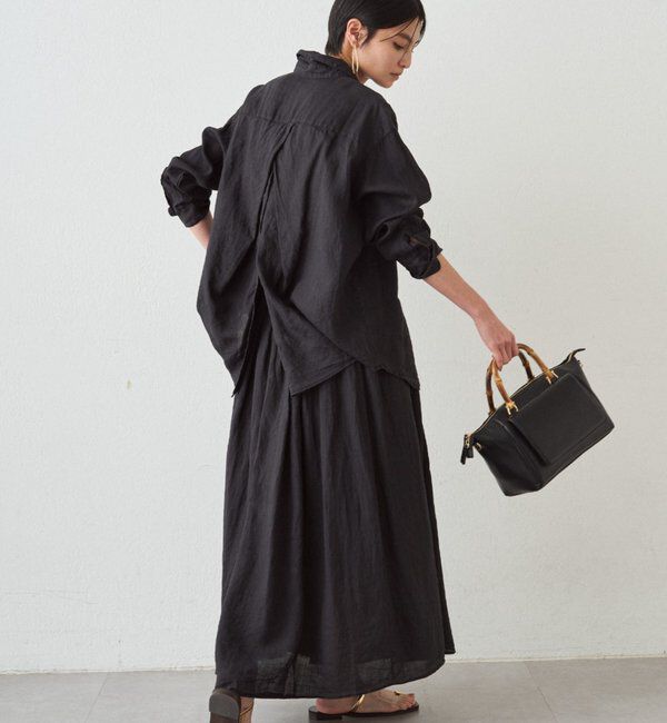  「リネンバックタイシャツ」|シャツ・ブラウス|