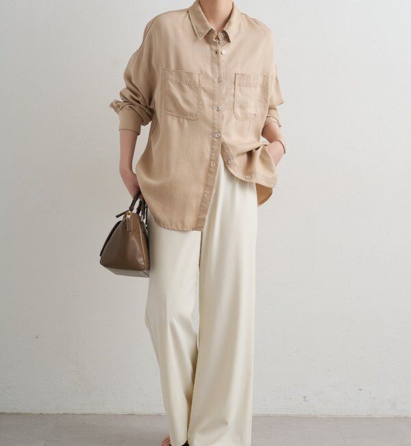  「イージーフレアパンツ」|チノ|