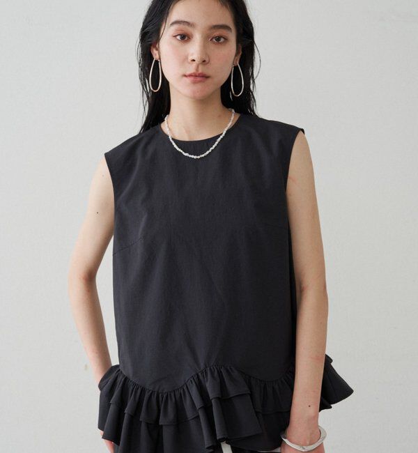  「ランダムフリルブラウス」|シャツ・ブラウス|