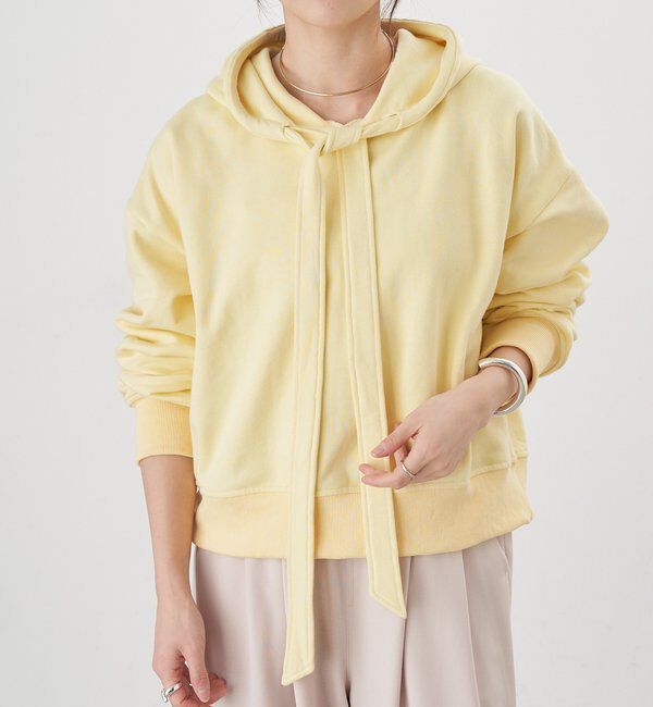  「ボウタイフーディー」|パーカー|