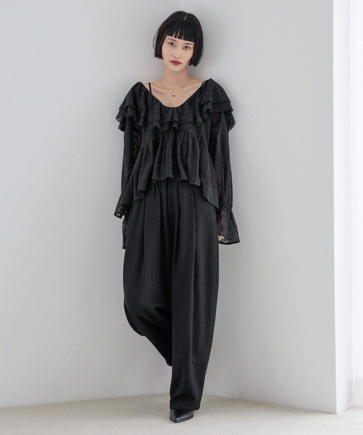 LOWRYS FARM「アソートフリルブラウス」|シャツ・ブラウス|