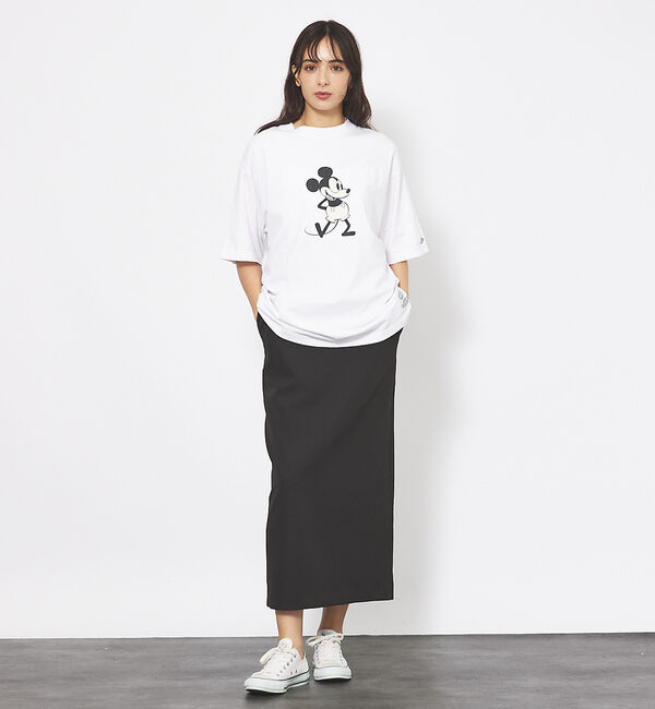 Rouge vif「【DISCUS/ディスカス】DISCUS&times;Disneyコラボ Tシャツ　半袖/デ」|Tシャツ・カットソー|