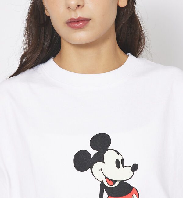 Rouge vif「【DISCUS/ディスカス】DISCUS&times;Disneyコラボ Tシャツ　半袖/デ」|Tシャツ・カットソー|