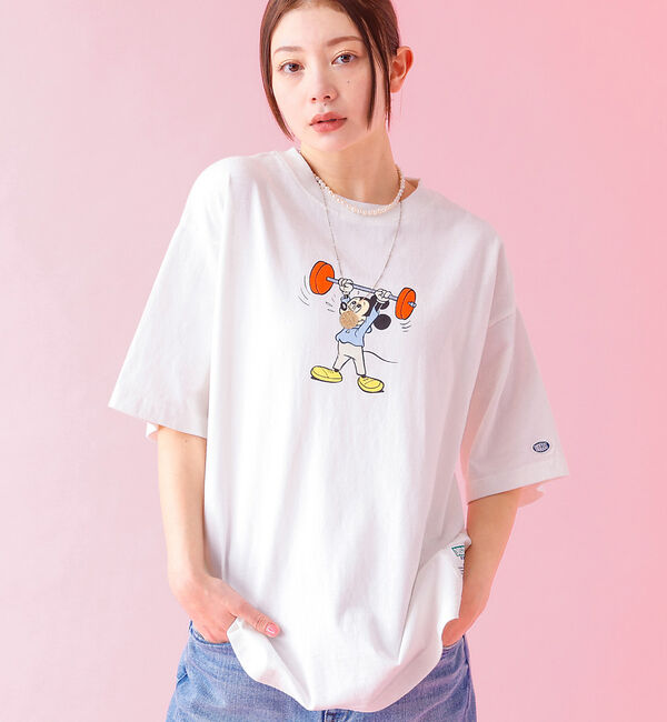 Rouge vif「【DISCUS/ディスカス】DISCUS&times;Disneyコラボ Tシャツ　半袖/デ」|Tシャツ・カットソー|その他7
