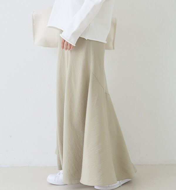 Rouge vif「【新色登場】切替マキシスカート」|スカート|