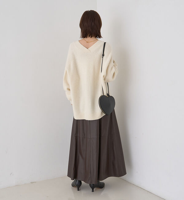 Rouge vif「【AULENTTI/オウレンティ】ハート型ポシェット」|ショルダー・メッセンジャー|