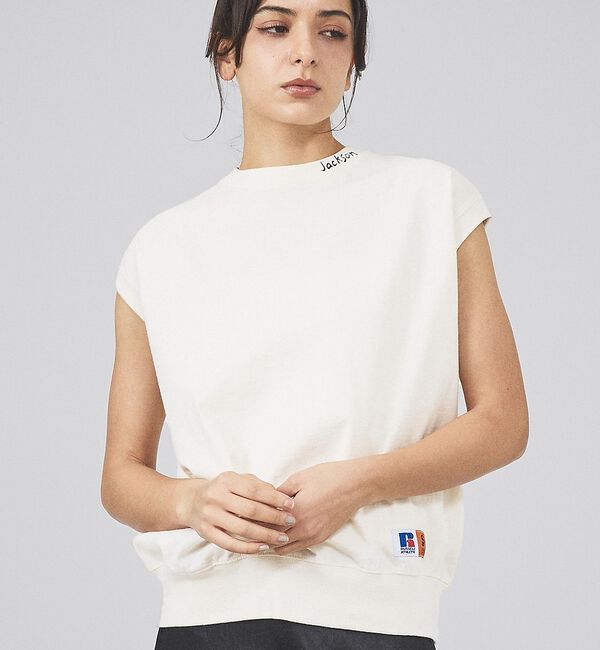 Rouge vif「【RUSSELL&times;JACKSON MATISSE】Heavy Slub Jers」|Tシャツ・カットソー|オフホワイト