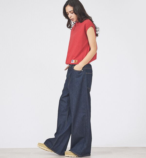 Rouge vif「【RUSSELL&times;JACKSON MATISSE】Heavy Slub Jers」|Tシャツ・カットソー|