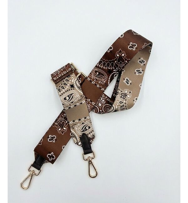 Rouge vif「【CHIMERE/シメール】ショルダーテープベルト」|その他|ブラウン