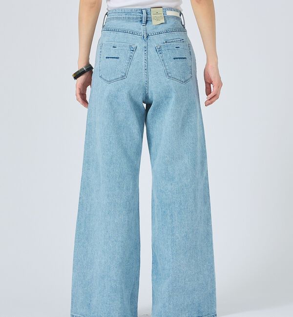 qualite「【YANUK】Wide Flare MFT ワイドフレアパンツ」|デニム|