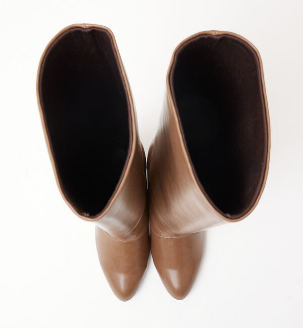 AU BANNISTER「【LAROUTE】ルーズロングブーツ」|ショートブーツ|