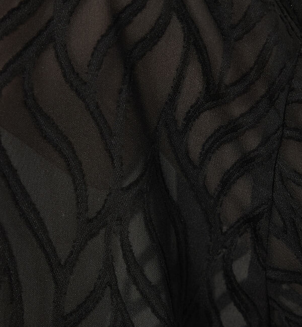 abahouse mavie「シアージャガードブラウス」|ベスト・ジレ|