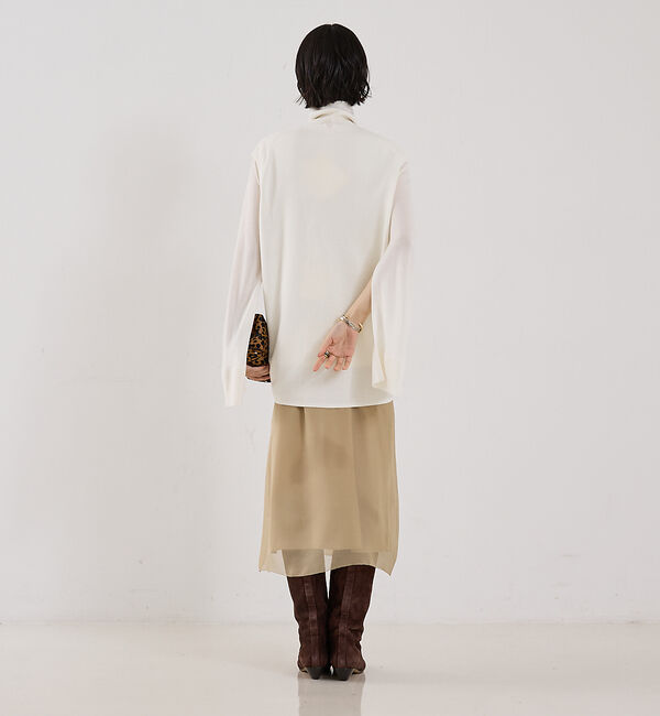 The Store by C' 「【COCUCA】スムースロングニットベスト」|ベスト・ジレ|