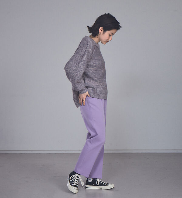 NOMINE「【展開店舗限定】ミックスヤーンボリュームスリーブニット」|ニット・セーター|